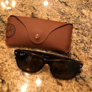 RayBan “New Wayfarer” Polarized Sunglasses